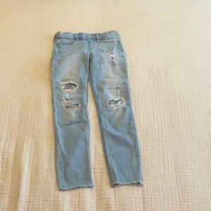 Abercrombie kids jeans light wash